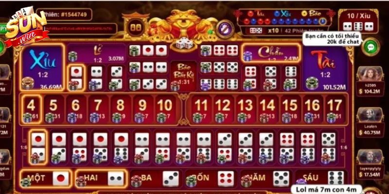 Sicbo Tài Phú MD5 - Trò Xúc Xắc Thú Vị Cho Mọi Thành Viên Lý do nên tham gia Sicbo tài phú MD5 tại SUNWIN