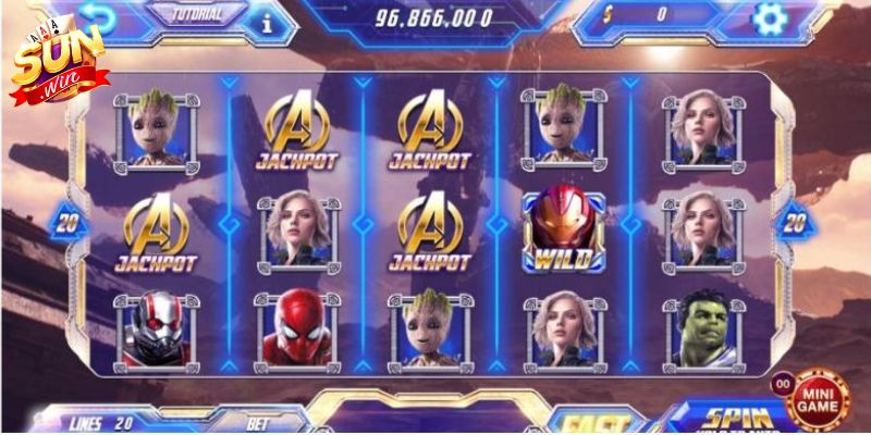 Mẹo quay hũ Avengers SUNWIN trúng lớn