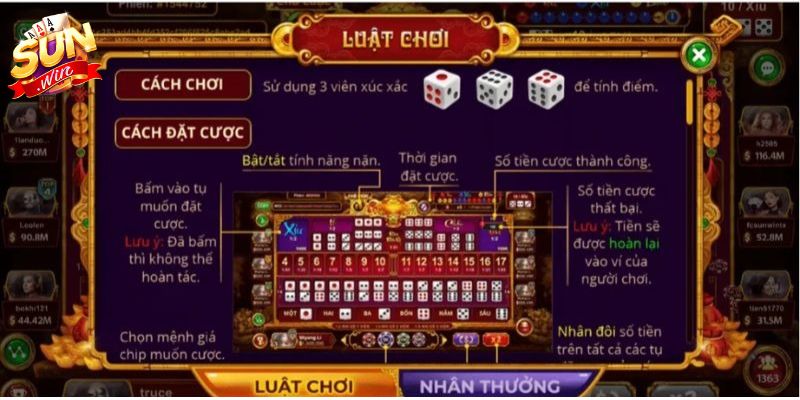 Sicbo Tài Phú MD5 - Trò Xúc Xắc Thú Vị Cho Mọi Thành Viên Những bí quyết chơi Sicbo tài phú MD5 SUNWIN hiệu quả